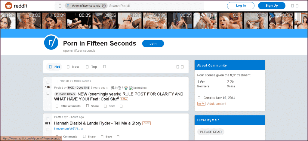 Reddit Porn In Fifteen Seconds Hauptseite