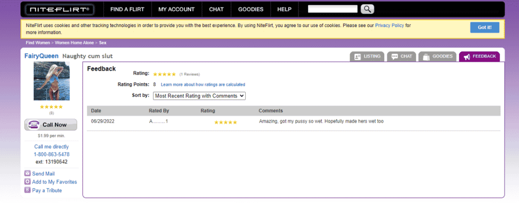 niteflirt feedback