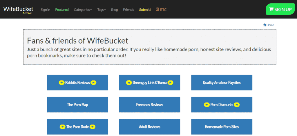 أصدقاء wifebucket