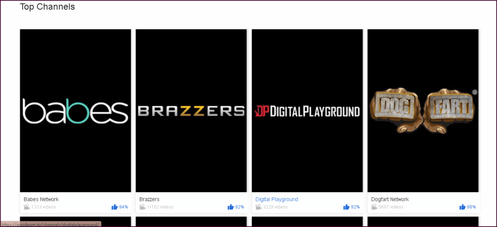 GoodPorn top channels