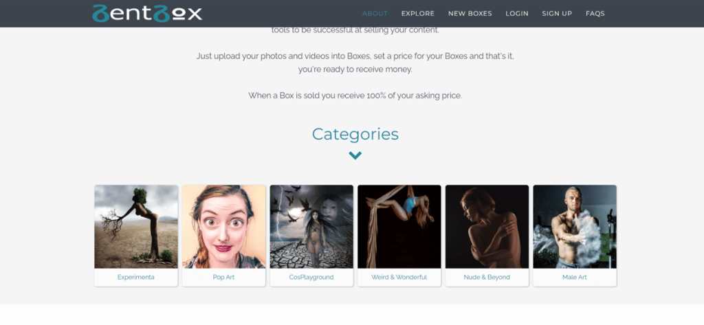 categorie Bentbox