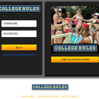 College Rules & Top 12 des sites pornos premium pour adolescents comme CollegeRules.com