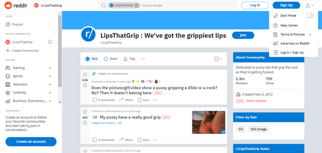 Reddit Lipsthatgrip naar huis