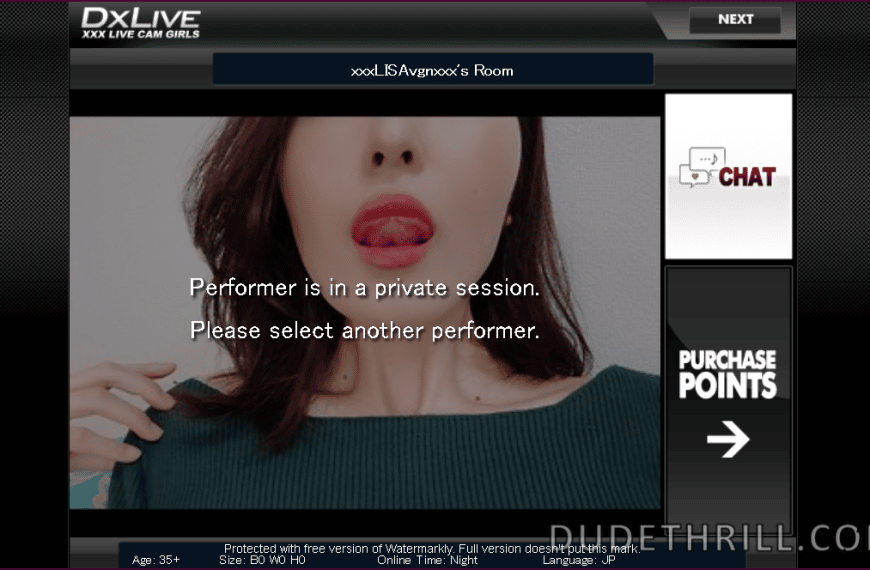 DXLive áttekintés és 12 legjobb élő szex kamera webhely, mint a dxlive.com
