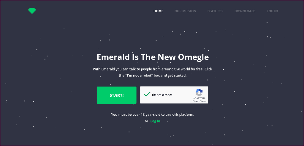 EmeraldChat enter