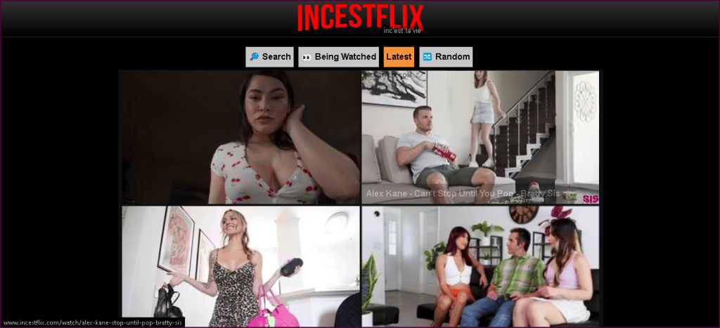 Incest Flix nieuwste