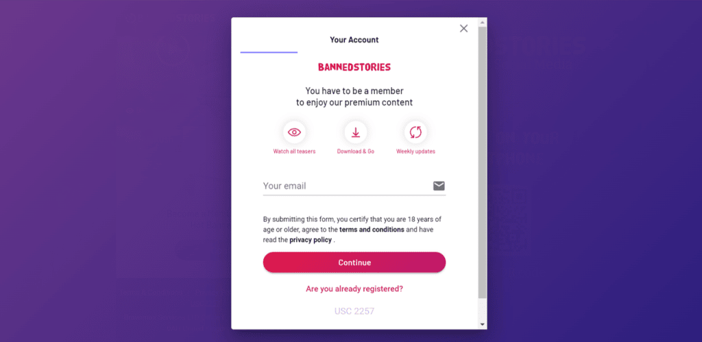 bannedstories account