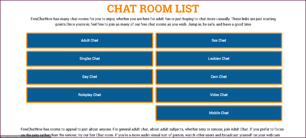 Chat room gratuite di ChatNow