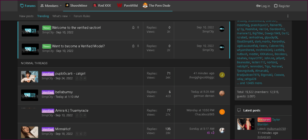 SimpCity-verificerede modeller