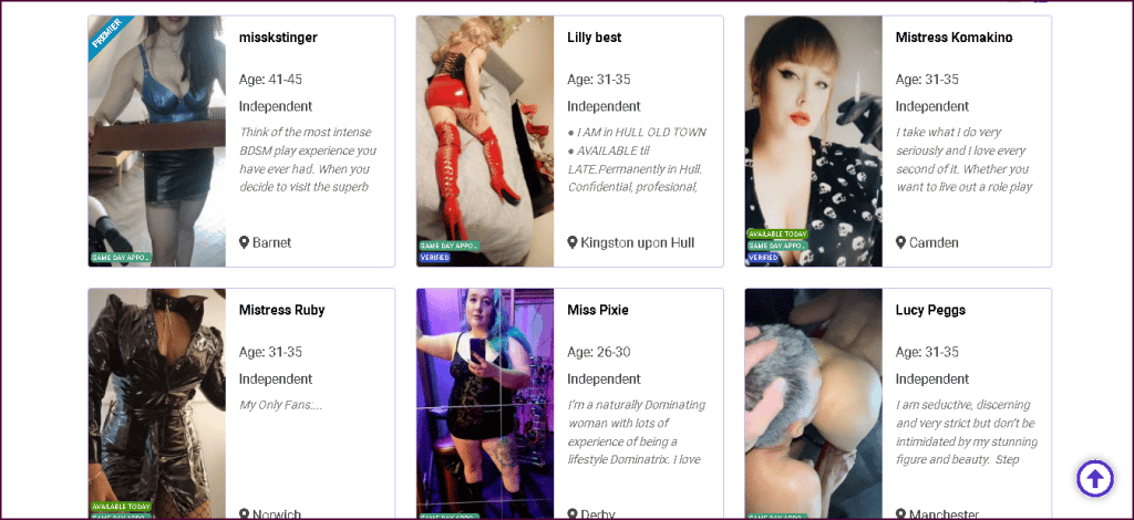 UKAdultZone dominatrix