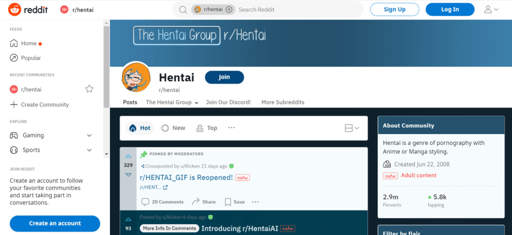 reddit hentai home