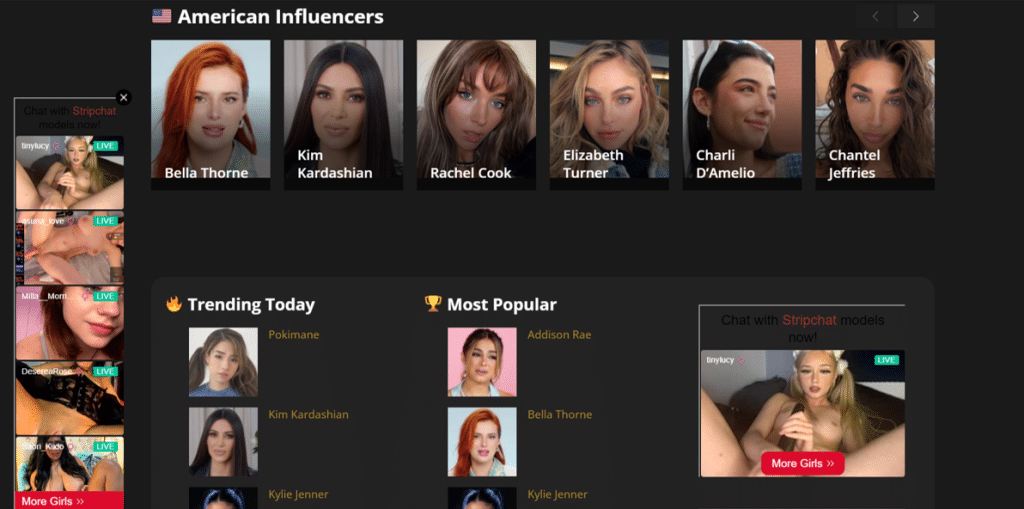 influências de celebhub