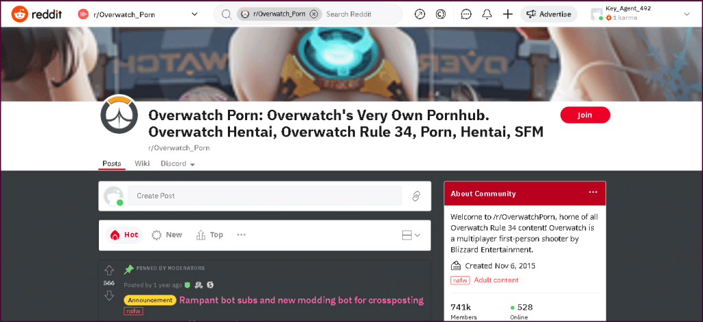 Overwatch-Porno-Hauptseite