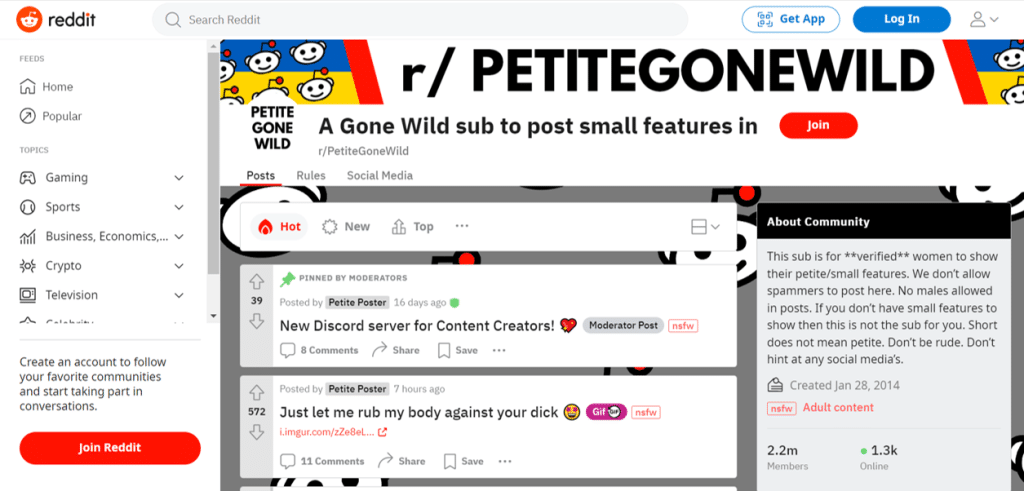 reddit petitegonewild home