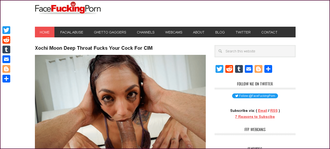 Face Fucking Porn main