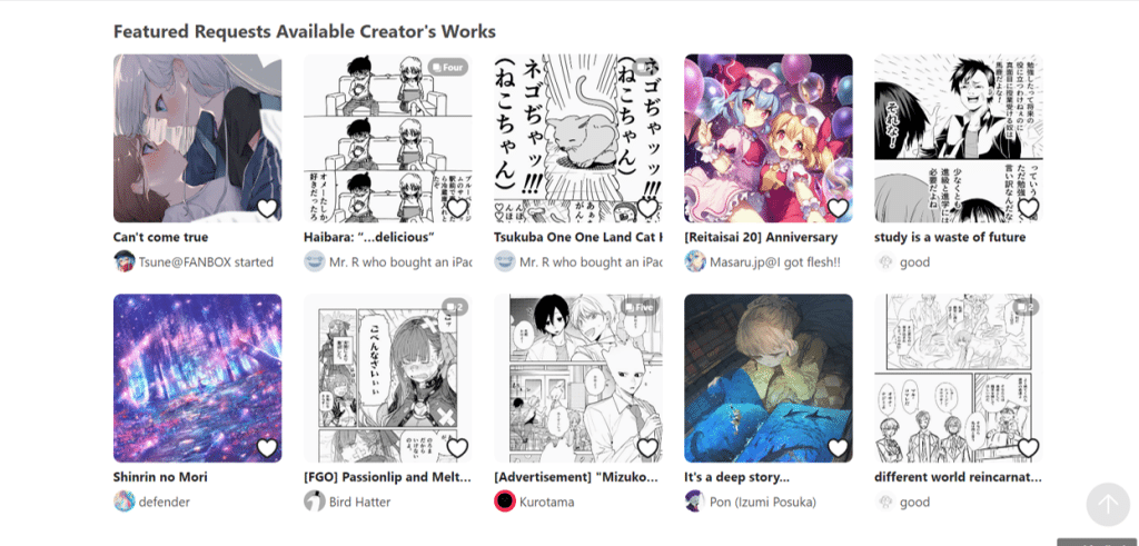 pixiv featured