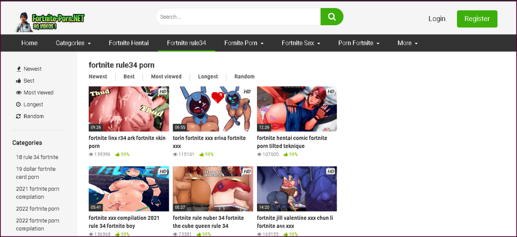 Fortnite Pornosu rule34