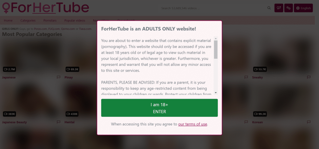 adultes pour hertube