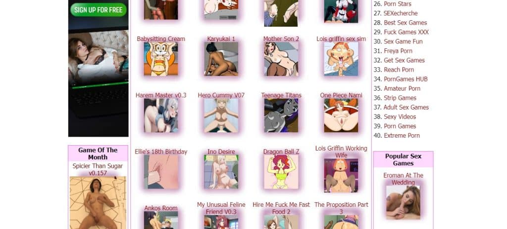 Juegos de sexo sexy más populares