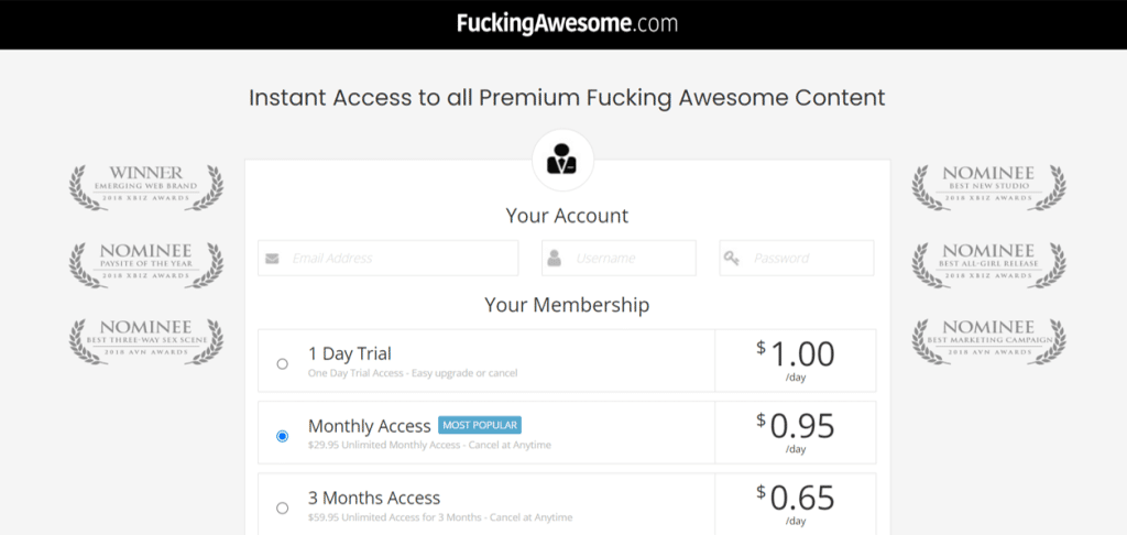 fuckingawesome access