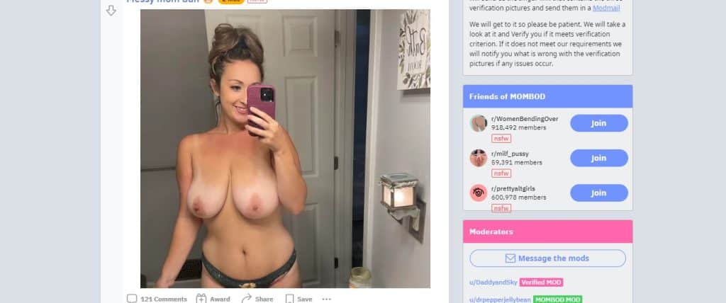 reddit mombod topless