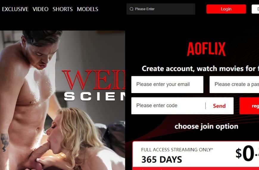 AOFLIX-anmeldelse & TOP 12 Premium-pornowebsteder som Aoflix.com