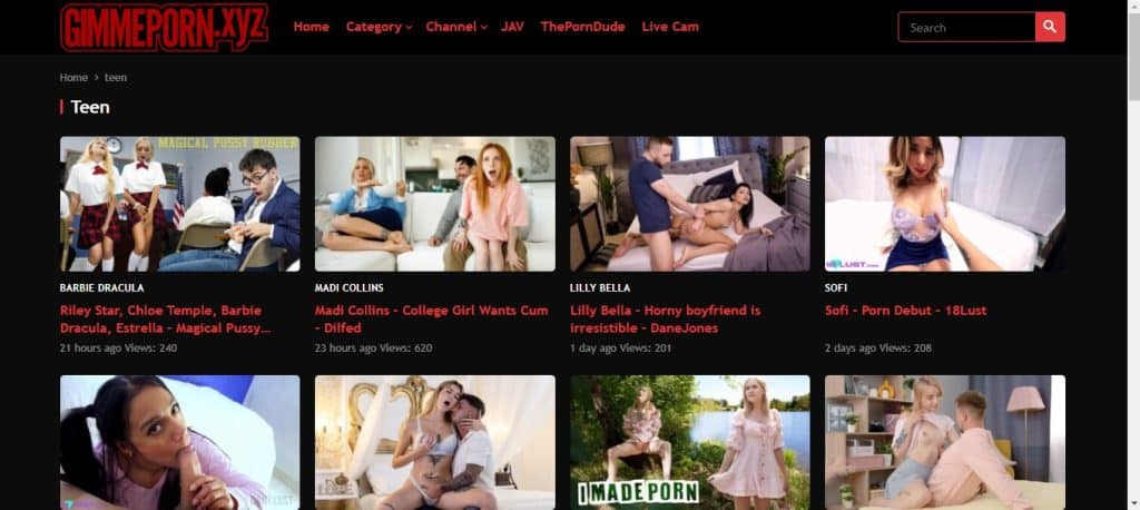 Gimme Porn Top 12 Free Porn Tube Sites Like Gimme Porn xyz 