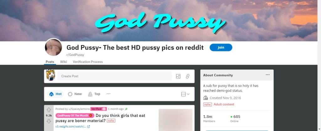 reddit godpussy principale