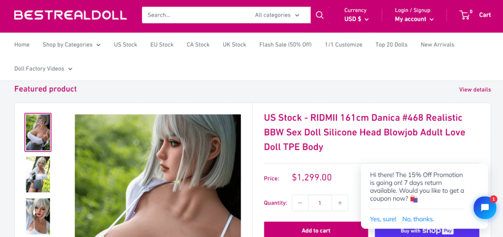 Best Real Doll featured product