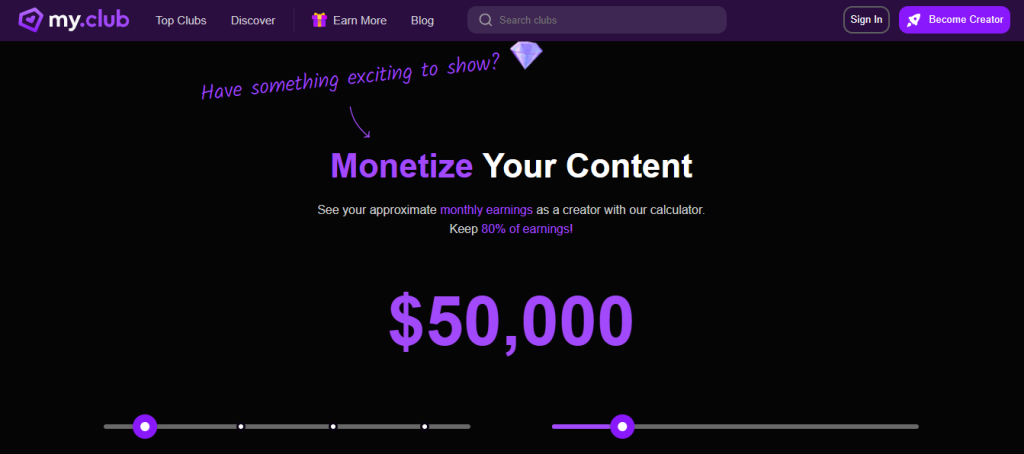 MyClub monetize