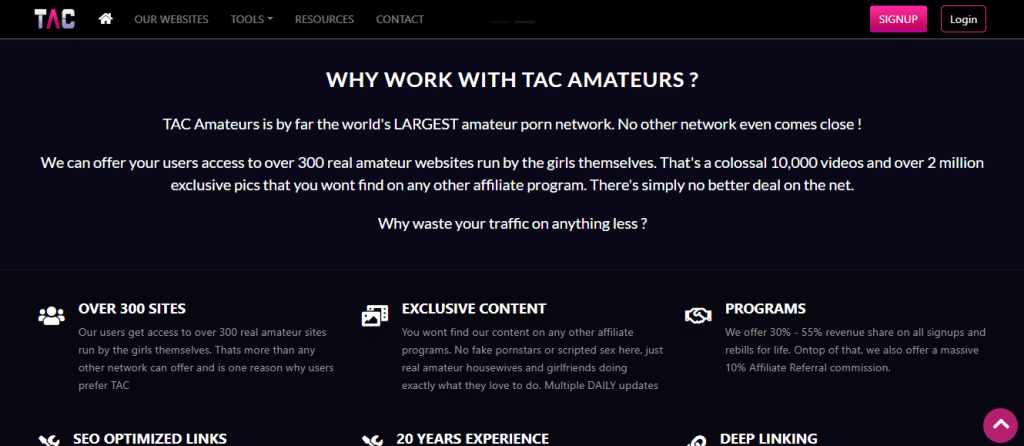 TAC Amateurs affiliate