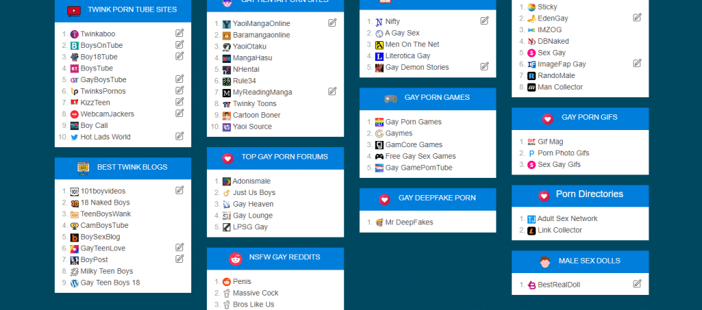 Liste de porno gay Luv