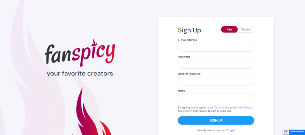 fanspicy sign up