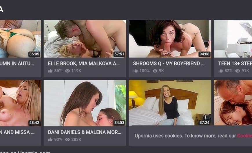 Recensione di Upornia e 12 migliori siti e tubi porno gratuiti come Upornia.com