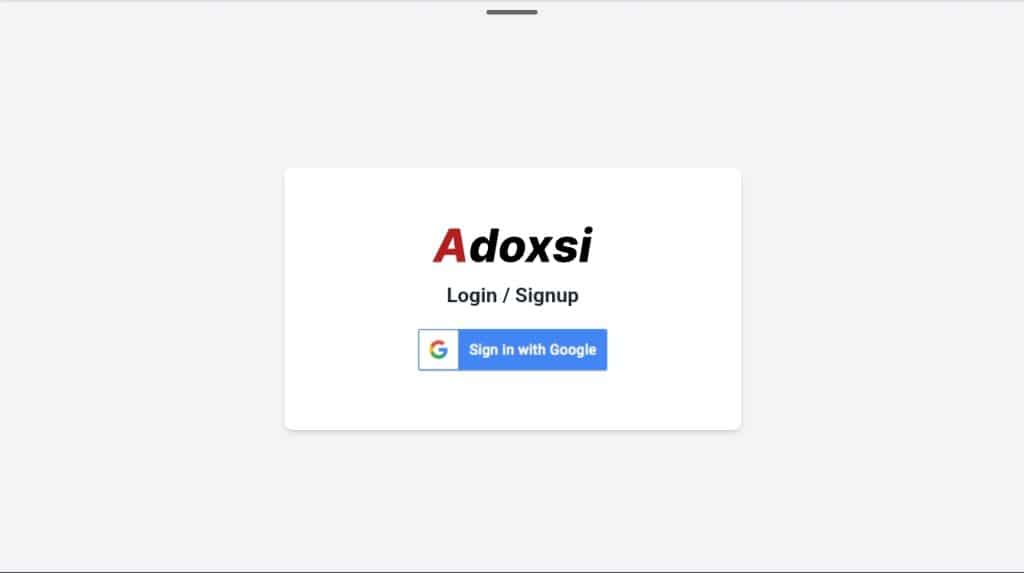 Adoxsi join