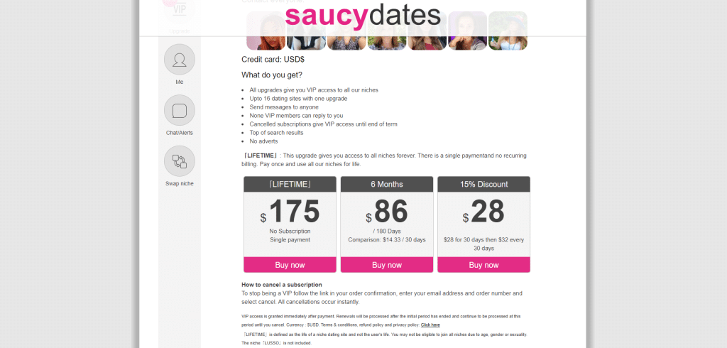 Saucydates plan