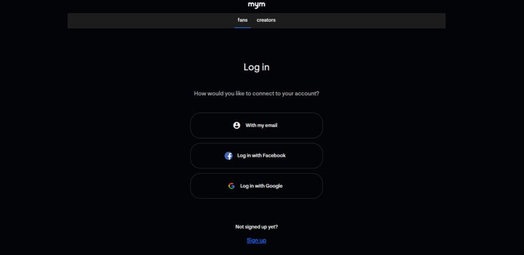 mym login