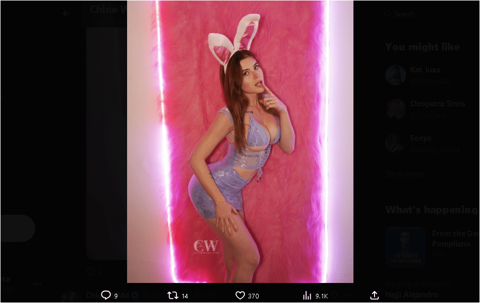 Chloe Wildd cute