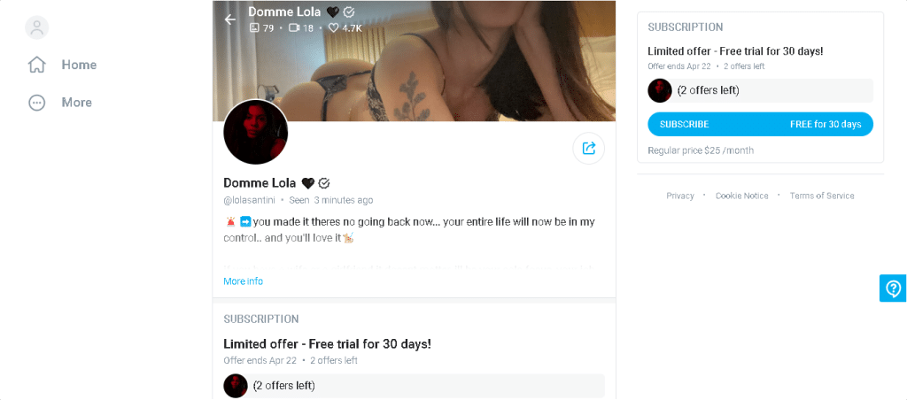 Lola Santini main
