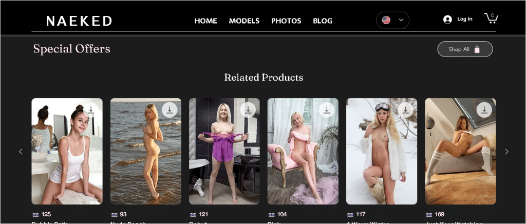 Naeked special offers